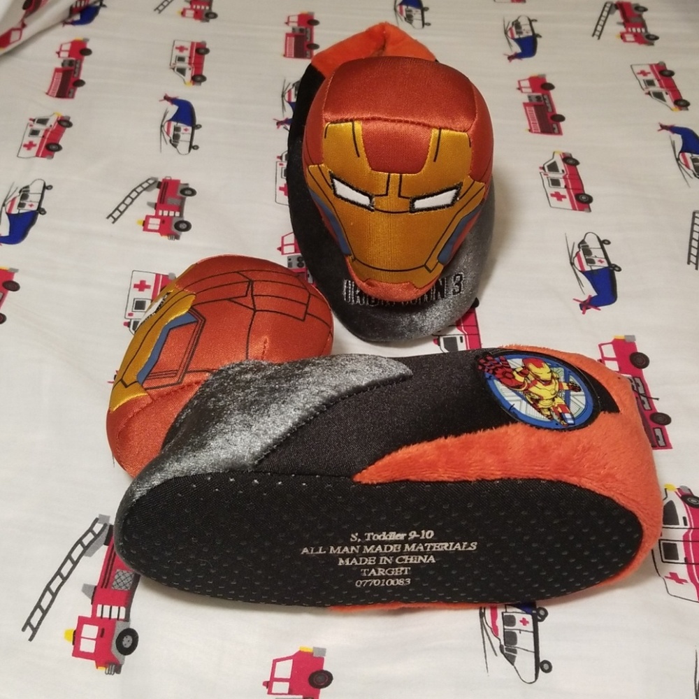 Iron Man 3 slippers/house shoes